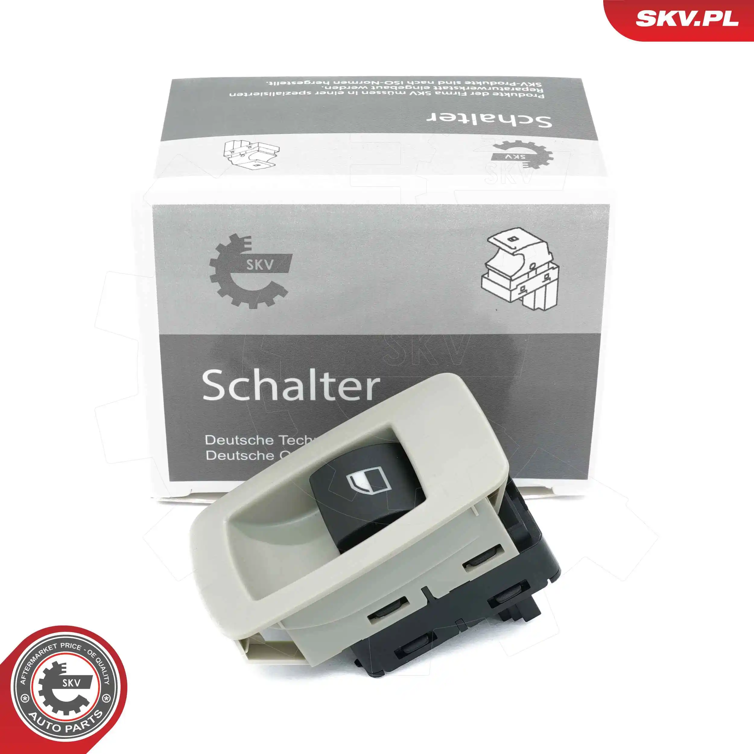 Switch, window regulator